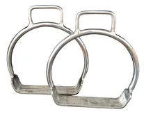 Comprar Estribo Sapata Inox Liso Com Alça Para Selas\u002F Arreio Barato