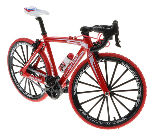 / 2 Piezas Retro 1:10 Bicicleta Modelo Simulación Vehículos