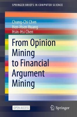 Libro From Opinion Mining To Financial Argument Mining