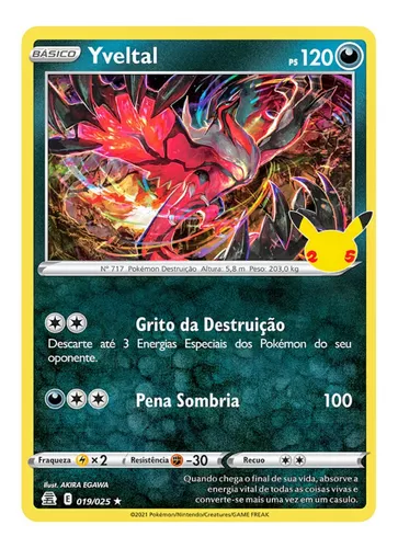 Kit 3 Pokémon Lendário Yveltal, Zygarde e Xerneas - Tomy em