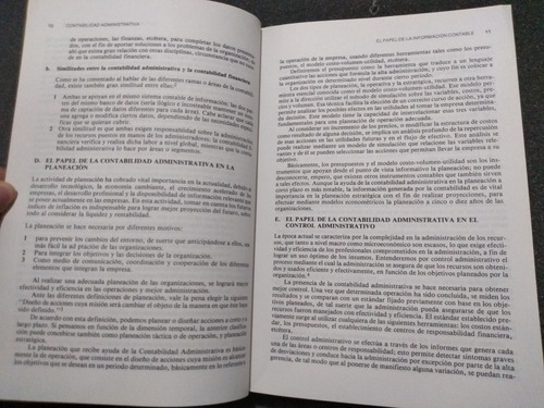 Contabilidad Administrativa - David Noel Ramírez Padilla (Usado)