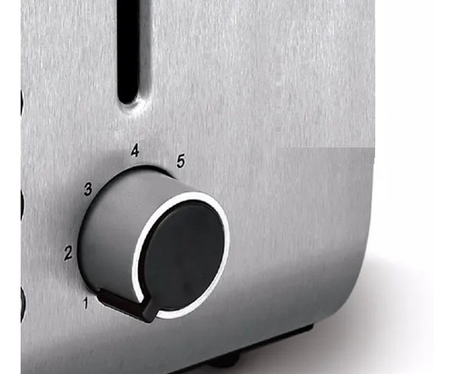 Tostadora Eléctrica Peabody Pe-t8127 Inox 7 Niveles 850w P2 Color Acero inoxidable