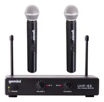 Comprar Gemini Uhf-02m S12 Micrófono De Mano Inalámbrico D...