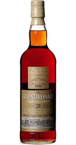 Imagen 2 de 10 de Whisky The Glendronach 21 Años Parliament 700ml En Estuche