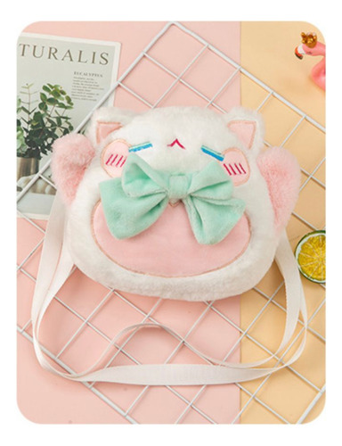 Bolsa Loop Cat Cute Plush