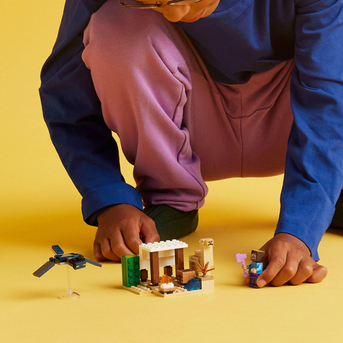 Juguete De Construcción Lego Minecraft Steve's Desert Expedi