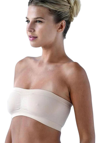 Bandeau Sin Costura Aretha Art. 602 Microfibra T. S Al L