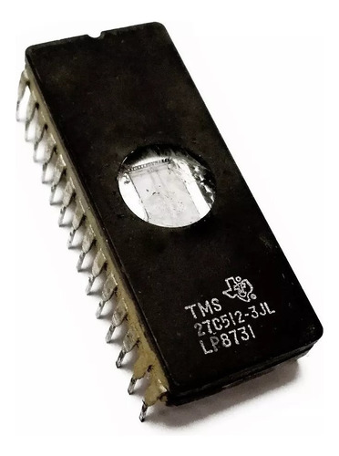 Paquete De 10 Memorias Eprom 27c512 Recuperadas