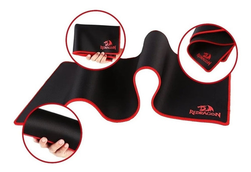 Mouse Pad Gamer Redragon P003 Suzaku Pc Esport 800mm