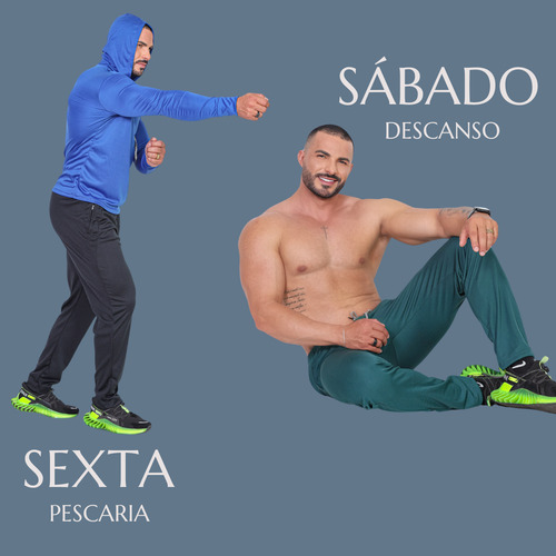 Calça Masculina Jogger Academia Trabalho Bolsos Zíper
