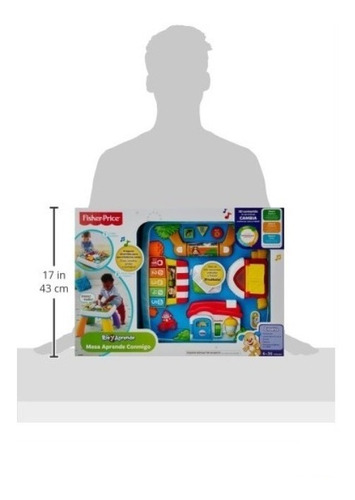 Fisher Price Mesa Multiaprendizaje Interactiva Bilingüe