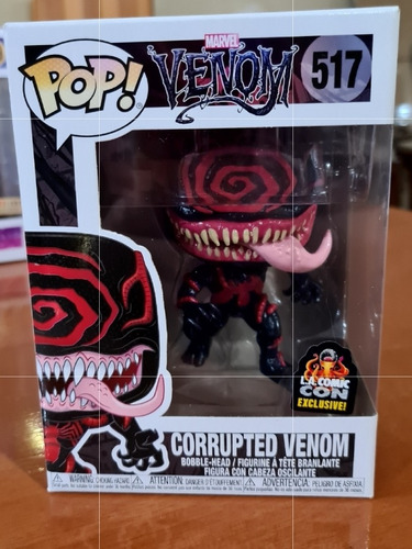 Funko Pop Corrupted Venom L A Cómic Con. Detalle Ultima Foto