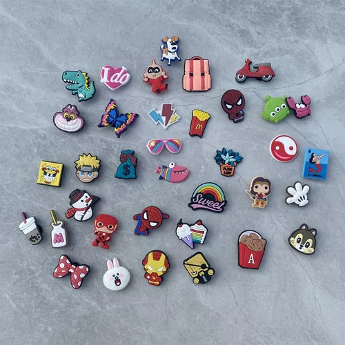 Kit De Cartas Variadas Con 100 Alfileres. Pin For Crocs
