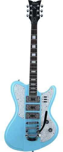 Schecter Guitarra Ultra-iii Vintage Blue (vblu)#3155 Kor Vintage