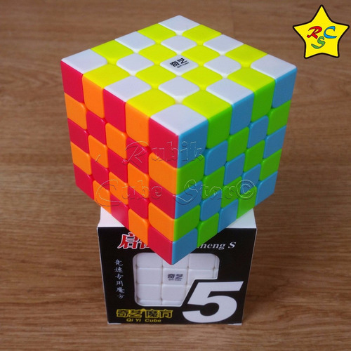 Cubo Rubik 5x5 Qizheng S Qiyi Profesional Speed Stickerless