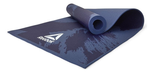Colchoneta Yoga Mat 4mm Alfombra Mat De Yoga Azul Reebok