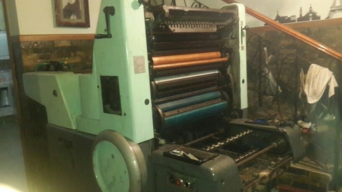 Maquina Litografica Medio Pliego Solna - 125