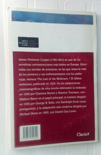 The Last Of The Mohicans J. Fenimore Cooper (Usado)
