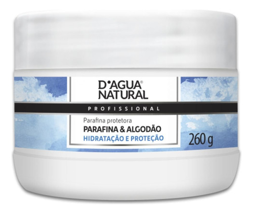 Parafina Protetora Algodão D'agua Natural - 260g