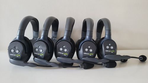 Kit 5 Eartec Ultralite Hd (1main+4remotes) Sistema Intercom (Usado)