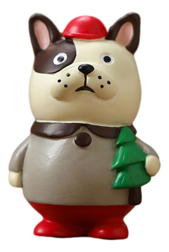 Estatuetas De Natal, Boneca De Árvore Segurando Cachorro