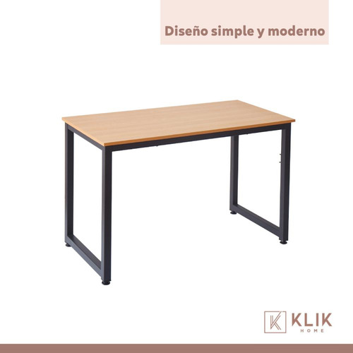 Escritorio Industrial Home Office - Madera Clara