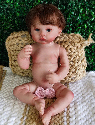 Bebé Reborn Original Vinilo Cuerpo Completo Julia Doll