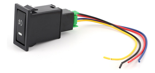 Interruptor De Botón Pulsador Para Faros Antiniebla, Control