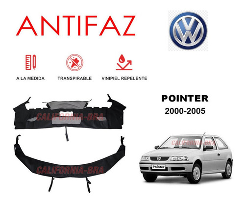 Antifaz Protector Premium Vw Pointer 2000 01 02 03 04 2005