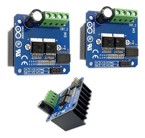 Kiro&seeu 2 Unidades Dobles Bts7960b Dc 43a Módulo De Contro