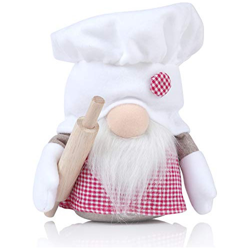 Cocinero Chef Boy Gnome De Cocina Rodillo Y Agarraderas...