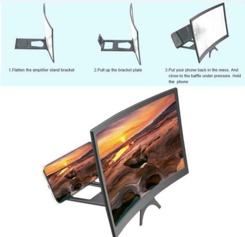 Imagen 4 de 4 de Amplificador De Teléfono Móvil Curvo L6