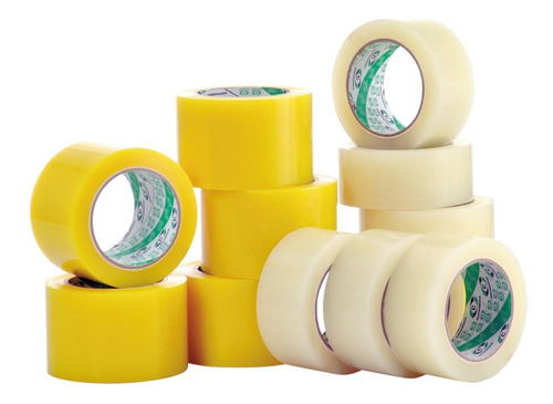 Cinta Amarilla Para Invernadero 72mm X 50mts Cintandina