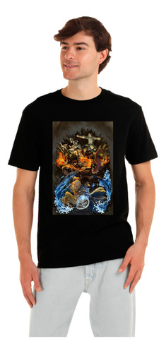 Playera Avatar: Leyenda De Aang Diseño 12 Anime Beloma