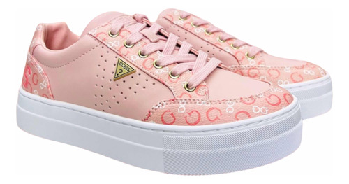 Tenis Guess Rosepink Para Dama Nuevos 100% Originales