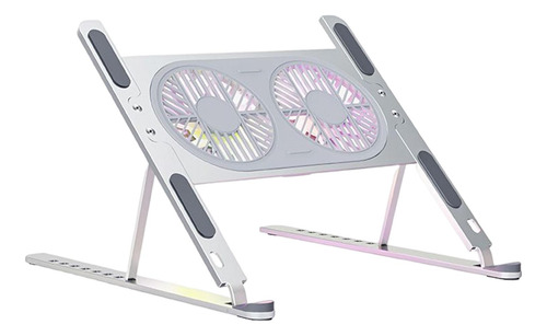 Soporte Para Computadora Portátil Plegable Con Ventiladores