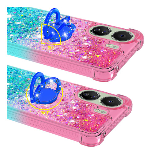 //funda De Teléfono Gradient Para Xiaomi Redmi 13c 4g/