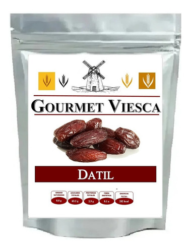 1 Kg De Dátil Grande Sin Hueso Excelente Calidad