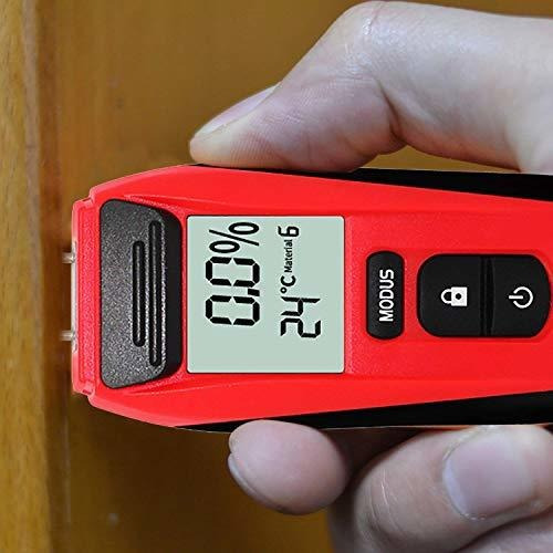 Aikotoo Medidor Humedad Digital Madera Para Pantalla