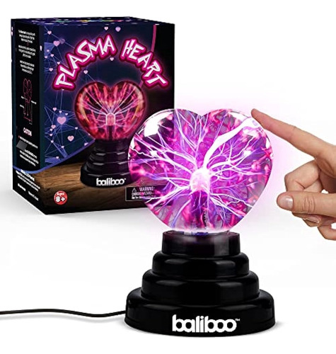 Bola De Plasma En Forma De Corazón Luz 4 Toque Activado, Reg