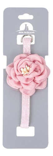 Collar De Camelia Para Mascotas Con Simulación De Flores De