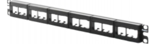 Panel De Parcheo Modular Mini-com (sin Conectores), Plano,