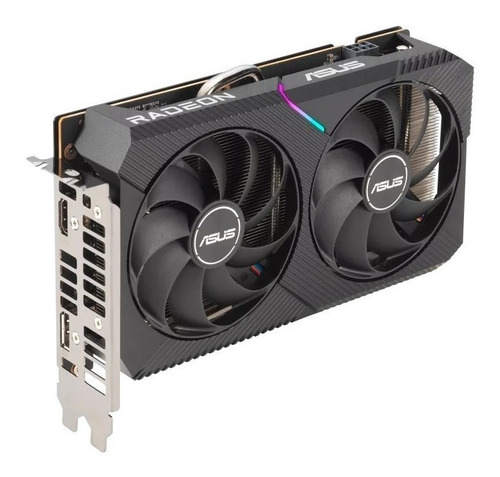 Imagen 2 de 8 de AMD Asus Dual Radeon RX 6500 Series Radeon RX 6500 XT DUAL-RX6500XT-O4G OC Edition - 4 GB