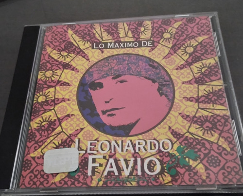Leonardo Favio Cd Lo Máximo De Leonardo Favio
