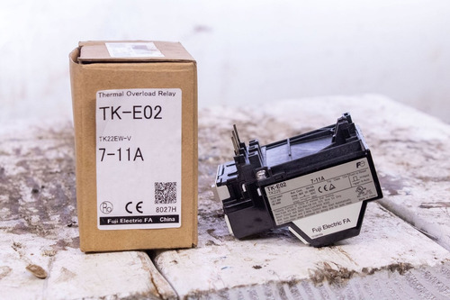 Fuji Electric Thermal Overload Relay Tk-e02 7-11a Ccv