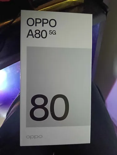 Celular Oppo A80 8gb Ram 256gb Dual Sim Negro 5g