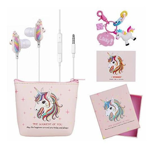 Dtmnep Regalos Unicorn Auriculares Para Niñas Zjyqc