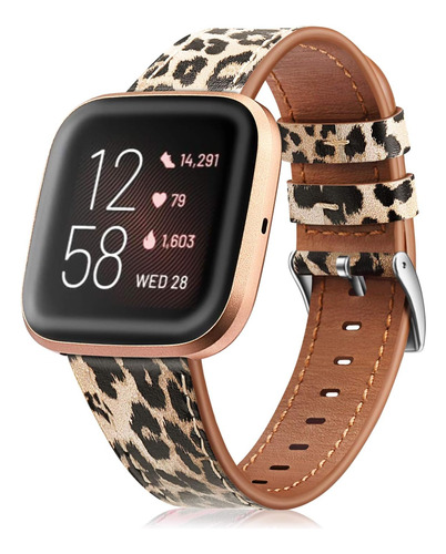 Correa Fintie Para Fitbit Versa 2 / Lite Cuero Genuino