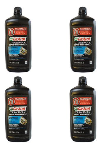 Castrol Transmisión Automática Transmax Import Multi 4 Litro