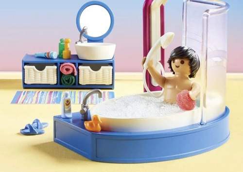 Playmobil Dollhouse Baño 51 Piezas Sharif Express 70211